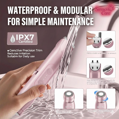 ✨ SmooviaCare SilkenTrim™ – 2-in-1 Bikini & Body Trimmer